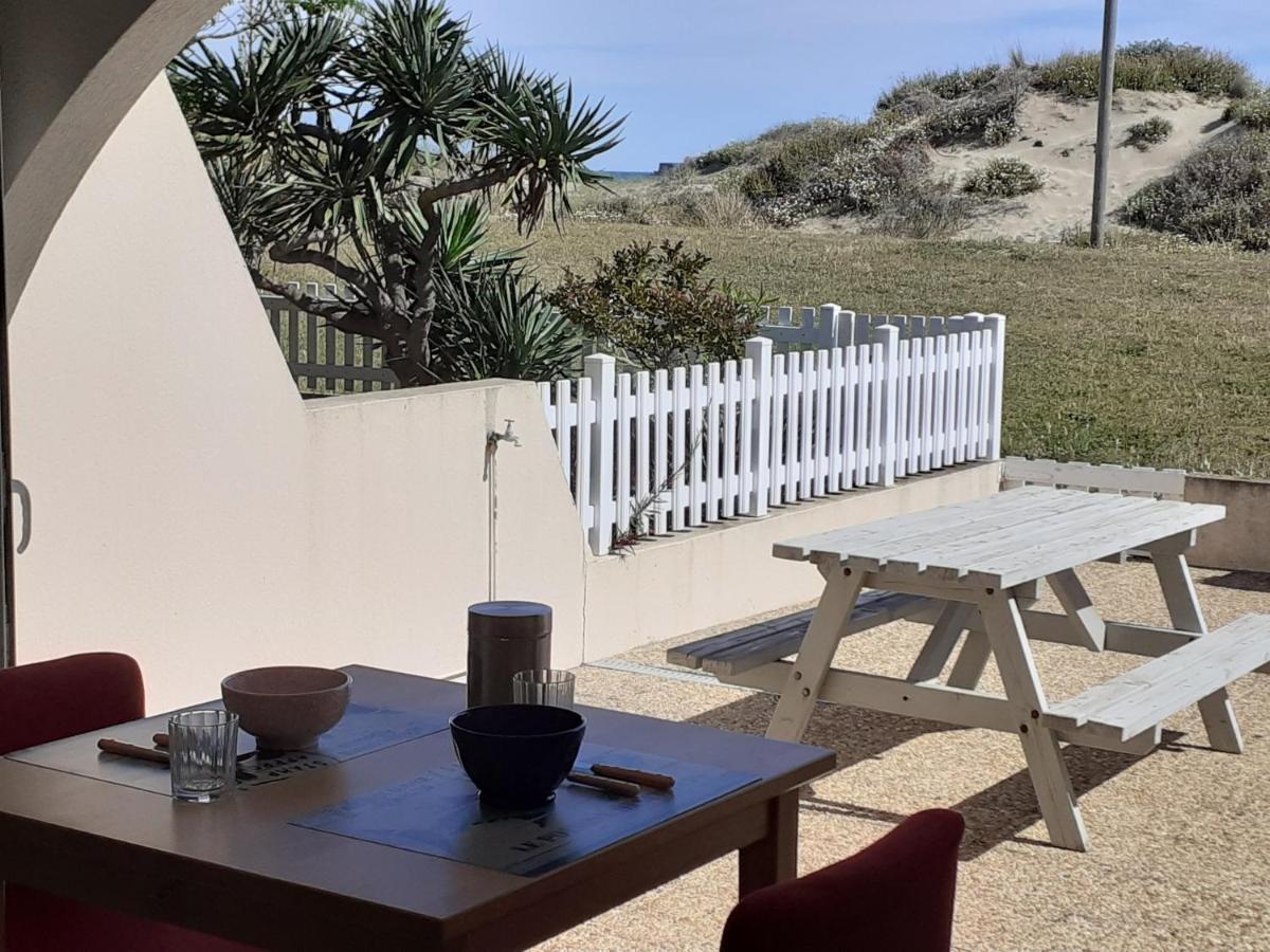 Les Maisons Sur La Plage, T2 Les Pieds Dans L'Eau Agde Exteriör bild