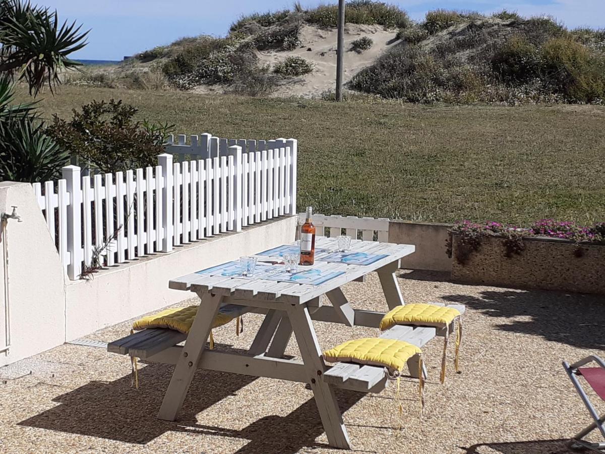 Les Maisons Sur La Plage, T2 Les Pieds Dans L'Eau Agde Exteriör bild