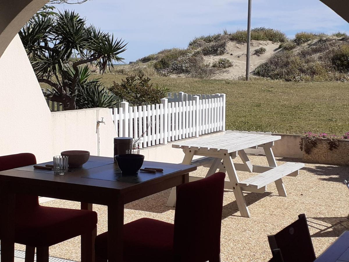 Les Maisons Sur La Plage, T2 Les Pieds Dans L'Eau Agde Exteriör bild